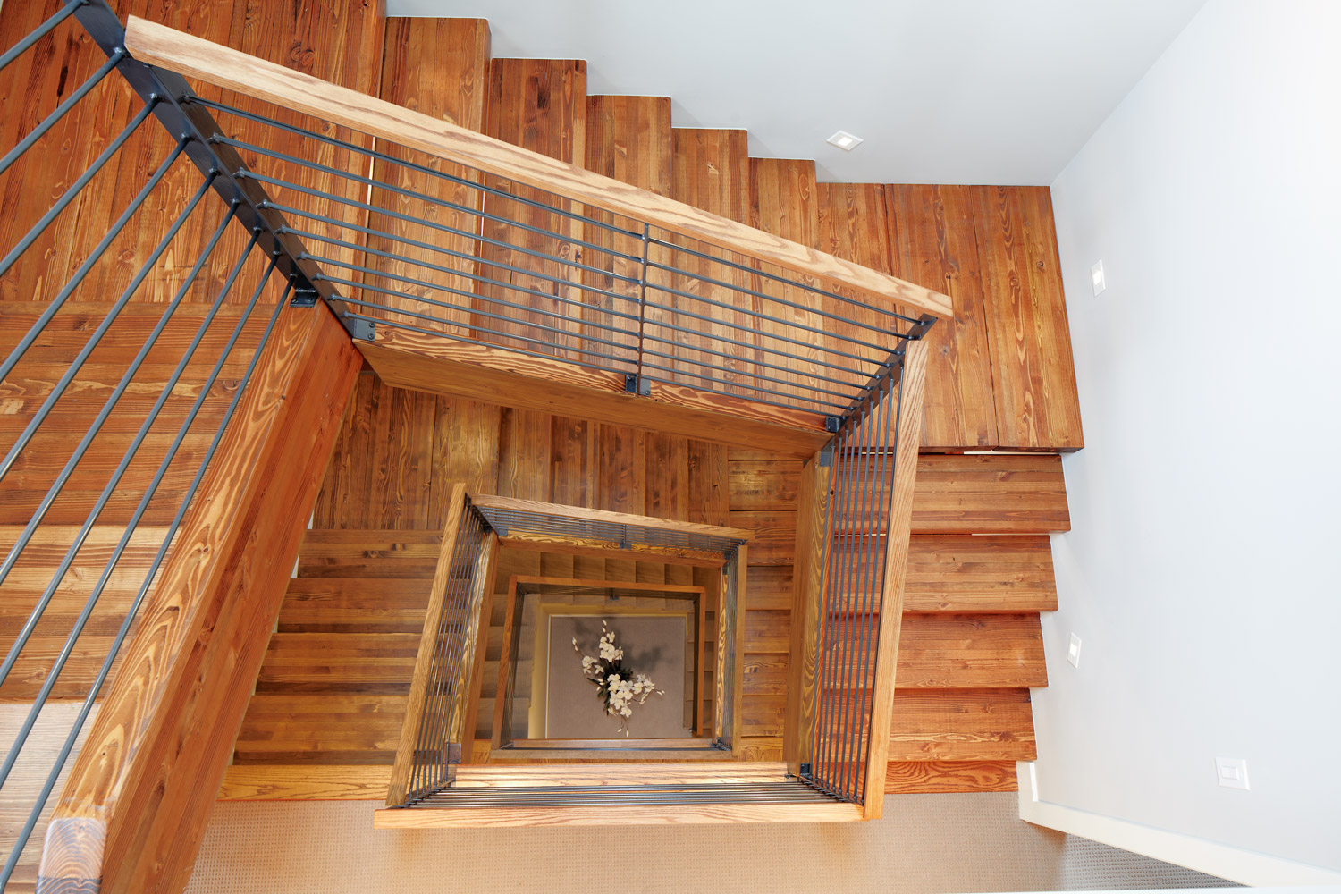 Race - modern duplex denver ornamental stair