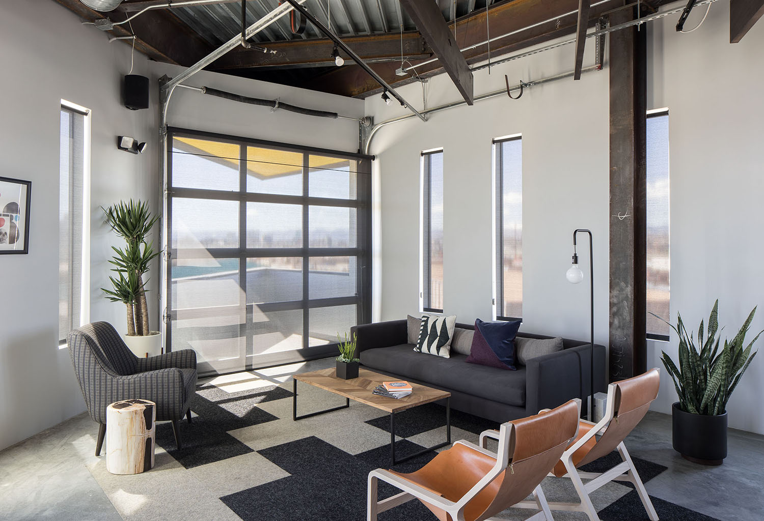 modern office lounge