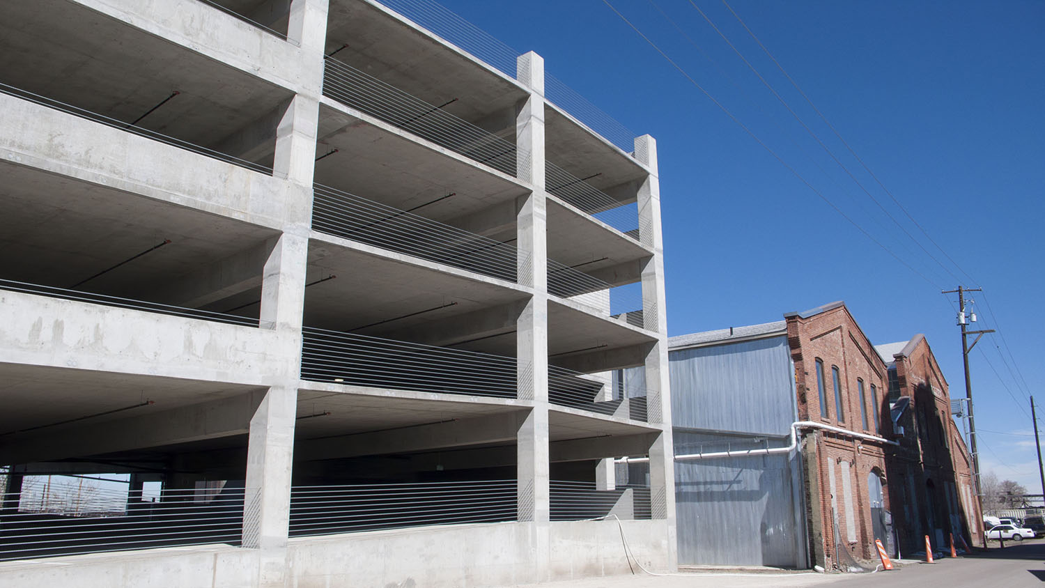 Denver Colorado Parking Garage Design-Engineering Site Cast 2